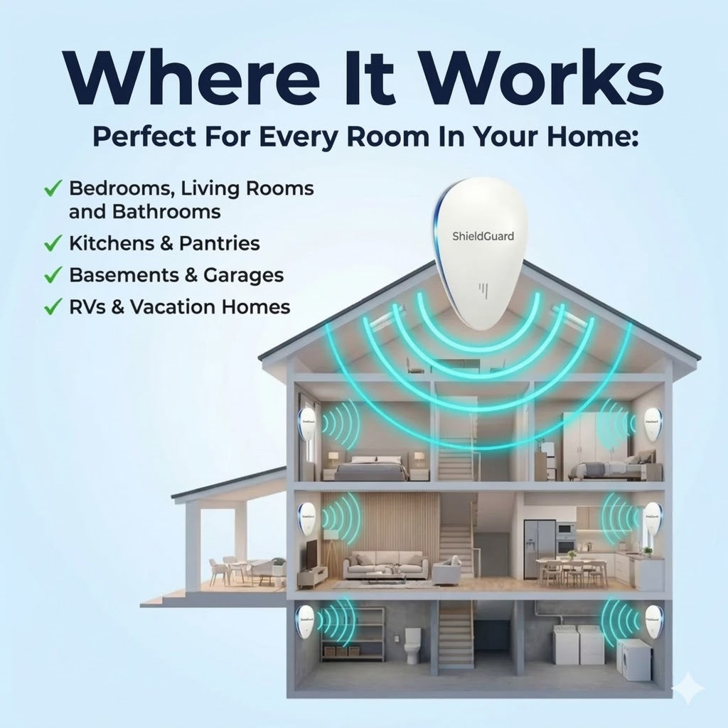 Shield Pro | Get Your Home Back. No Chemicals. No Exterminator.